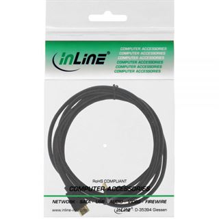 (&euro;2,63*/1m) 3.00m InLine HDMI Anschlusskabel High-Speed mit