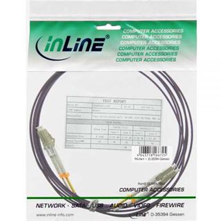 (€6,90*/1m) 1.00m InLine LWL Duplex Patchkabel 50/125 µm