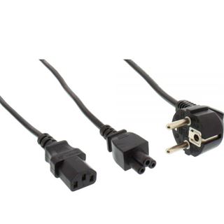 (€3,95*/1m) 2.00m InLine Stromkabel Schutzkontakt Buchse auf