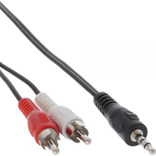 (€3,90*/1m) 1.00m InLine Audio Adapterkabel Basic Line 3.5mm