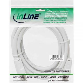 (€3,90*/1m) 1.00m InLine Antenne Anschlusskabel doppelt