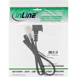 (€3,90*/1m) 1.00m InLine TAE-F Anschlusskabel TAE-F Stecker auf