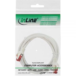 (&euro;4,90*/1m) 1.00m InLine Cat. 6 Patchkabel S/FTP PiMF RJ45