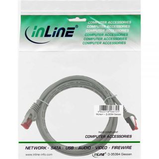 (€2,58*/1m) 5.00m InLine Cat. 6 Patchkabel S/FTP PiMF RJ45