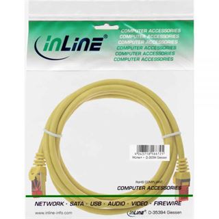 (&euro;2,45*/1m) 2.00m InLine Cat. 6 Patchkabel S/FTP PiMF RJ45