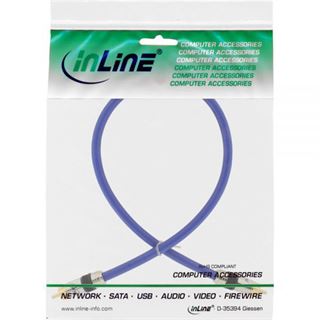 (&euro;1,16*/1m) 25.00m InLine Audio Anschlusskabel Premium-Line