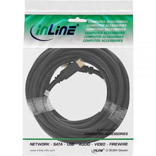 (&euro;3,59*/1m) 10.00m InLine HDMI Anschlusskabel High-Speed mit