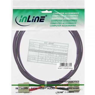 (€1,32*/1m) 7.50m InLine LWL Duplex Patchkabel 50/125 µm