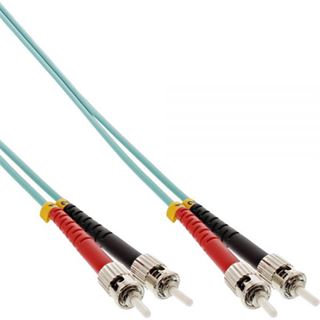 (€0,48*/1m) 25.00m InLine LWL Duplex Patchkabel 50/125 µm