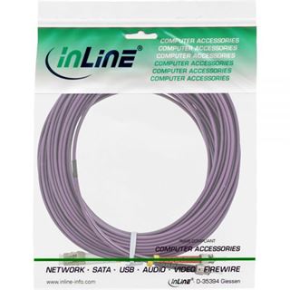 (€0,88*/1m) 25.00m InLine LWL Duplex Patchkabel 50/125 µm