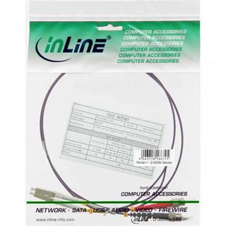 (&euro;6,90*/1m) 1.00m InLine LWL Duplex Patchkabel 50/125 &micro;m