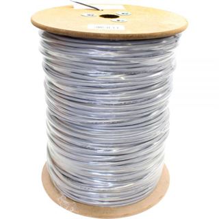 (&euro;0,27*/1m) 500.00m InLine Cat. 5e Patchkabel SF/UTP Grau