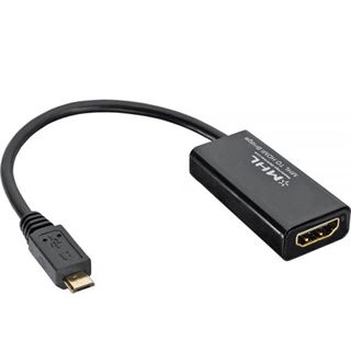 InLine MHL Micro-USB zu HDMI Adapterkabel, für Smartphones mit