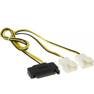 (&euro;23,00*/1m) 0.30m InLine sAS 3Gb/s Adapterkabel SATA SATA Strom