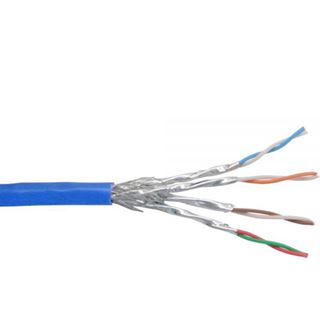 (€0,79*/1m) 100.00m InLine Cat. 6 Patchkabel S/FTP PiMF Blau