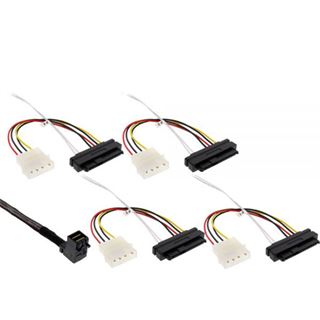 (€39,80*/1m) 0.50m InLine SAS 6Gb/s Anschlusskabel SFF-8643