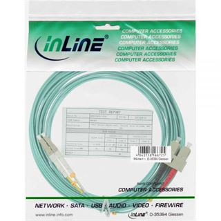 (&euro;1,05*/1m) 7.50m InLine LWL Duplex Patchkabel 50/125 &micro;m