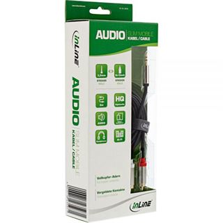 (&euro;1,78*/1m) 5.00m InLine Audio Adapterkabel 3.5mm Klinke Buchse
