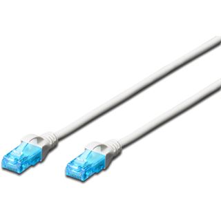(&euro;3,90*/1m) 1.00m Digitus Cat. 5e Patchkabel U/UTP RJ45 Stecker