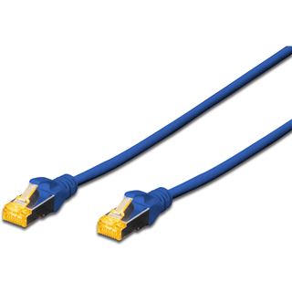 (&euro;4,90*/1m) 1.00m Digitus Cat. 6a Patchkabel S/FTP RJ45 Stecker