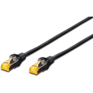 (&euro;4,90*/1m) 1.00m Digitus Cat. 6a Patchkabel S/FTP RJ45 Stecker