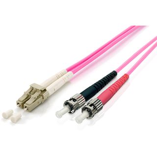 (€5,45*/1m) 2.00m Equip LWL Duplex Patchkabel 50/125 µm