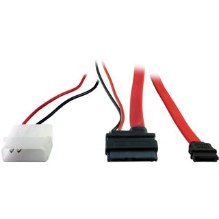 (€16,33*/1m) 0.30m Inter-Tech SATA Anschlusskabel SATA Stecker +