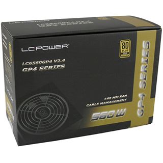 560 Watt LC-Power LC6560GP4 Modular 80+ Gold
