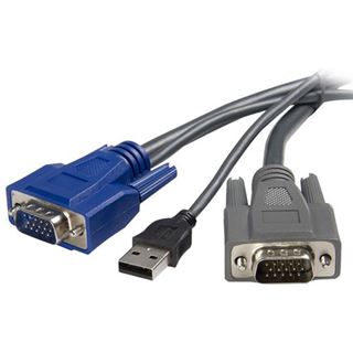 (€7,17*/1m) 1.80m Startech KVM Anschlusskabel VGA 15pol Stecker