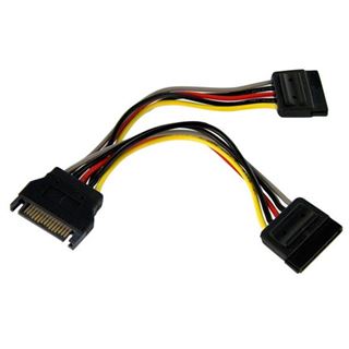 (&euro;66,00*/1m) 0.15m Startech SATA Y-Stromadapterkabel SATA Strom