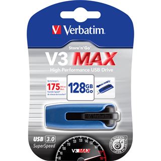 128 GB Verbatim 49808 blau/schwarz USB 3.0