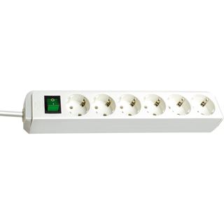 (€4,67*/1m) 1.50m Brennenstuhl Eco-Line Steckdosenleiste mit