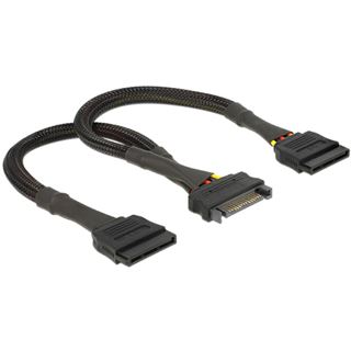 (€31,60*/1m) 0.25m Delock SATA Y-Stromadapterkabel SATA Strom