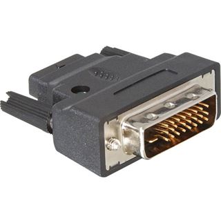 Delock DVI-D Adapter DVI 24+1 Stecker auf HDMI-Buchse Schwarz