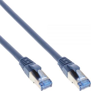 (€9,80*/1m) 0.50m InLine Cat. 6a Patchkabel S/FTP PiMF RJ45