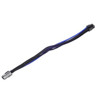 Silverstone 6-Pin-PCIe zu 6-Pin-PCIe Kabel 250mm - schwarz/blau