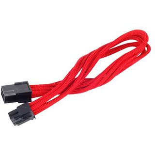 Silverstone 6-Pin-PCIe auf 6-Pin-PCIe Verl&auml;ngerung - 250mm rot