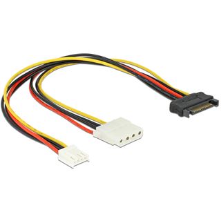 (&euro;26,33*/1m) 0.30m Delock Stromkabel Adapterkabel SATA Strom