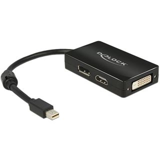 Delock Displayport 1.1 Adapter DP++ Mini Displayport Stecker auf