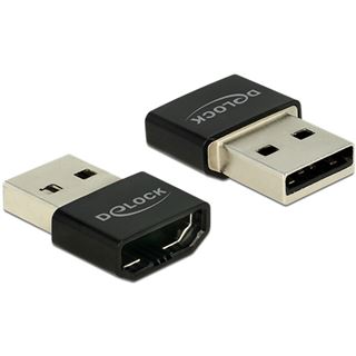 Delock HDMI Adapter A zu A Bu/St