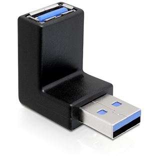 Delock USB3.0 Adapter A zu A St/Bu 270&oslash; gew. vertikal