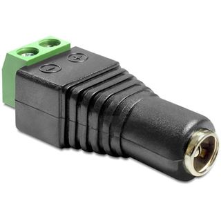 Delock Adapter Terminalblock 2Pin DC 2,1 x 5,5mm Buchse