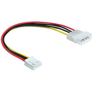 (&euro;22,27*/1m) 0.22m Delock Floppy Stromadapterkabel Molex-Stecker