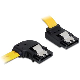 0.50m Delock SATA 6Gb/s Anschlusskabel gewinkelt links SATA Stecker