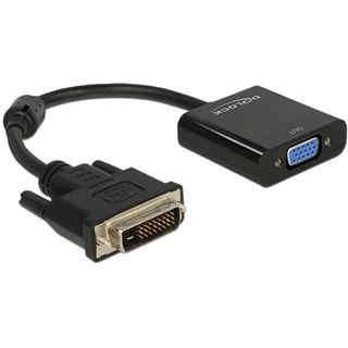 (€112,67*/1m) 0.15m Delock VGA Adapterkabel DVI 24+1 Stecker auf