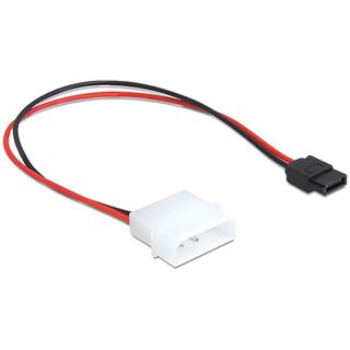 Stromkabel Delock Molex 2pin -> SATA 6Pin St/St 0.25m