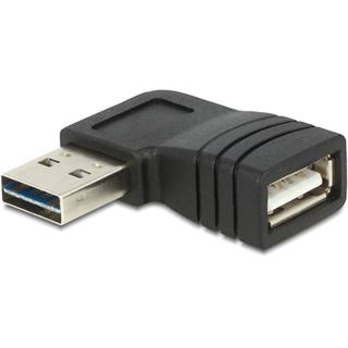 USB Delock Adapter A -> A 90&oslash; St/Bu gewinkelt