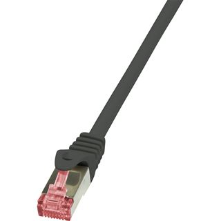 (&euro;7,80*/1m) 0.50m LogiLink Cat. 6 Patchkabel S/FTP PiMF RJ45