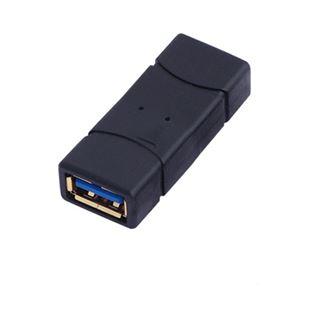 LogiLink Gender Changer USB 3.0 USB A Buchse auf USB A Buchse Schwarz