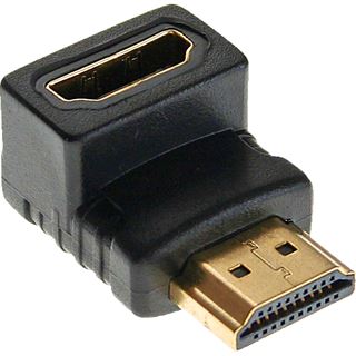 InLine HDMI Adapter HDMI-Stecker auf HDMI-Buchse Schwarz 4K /